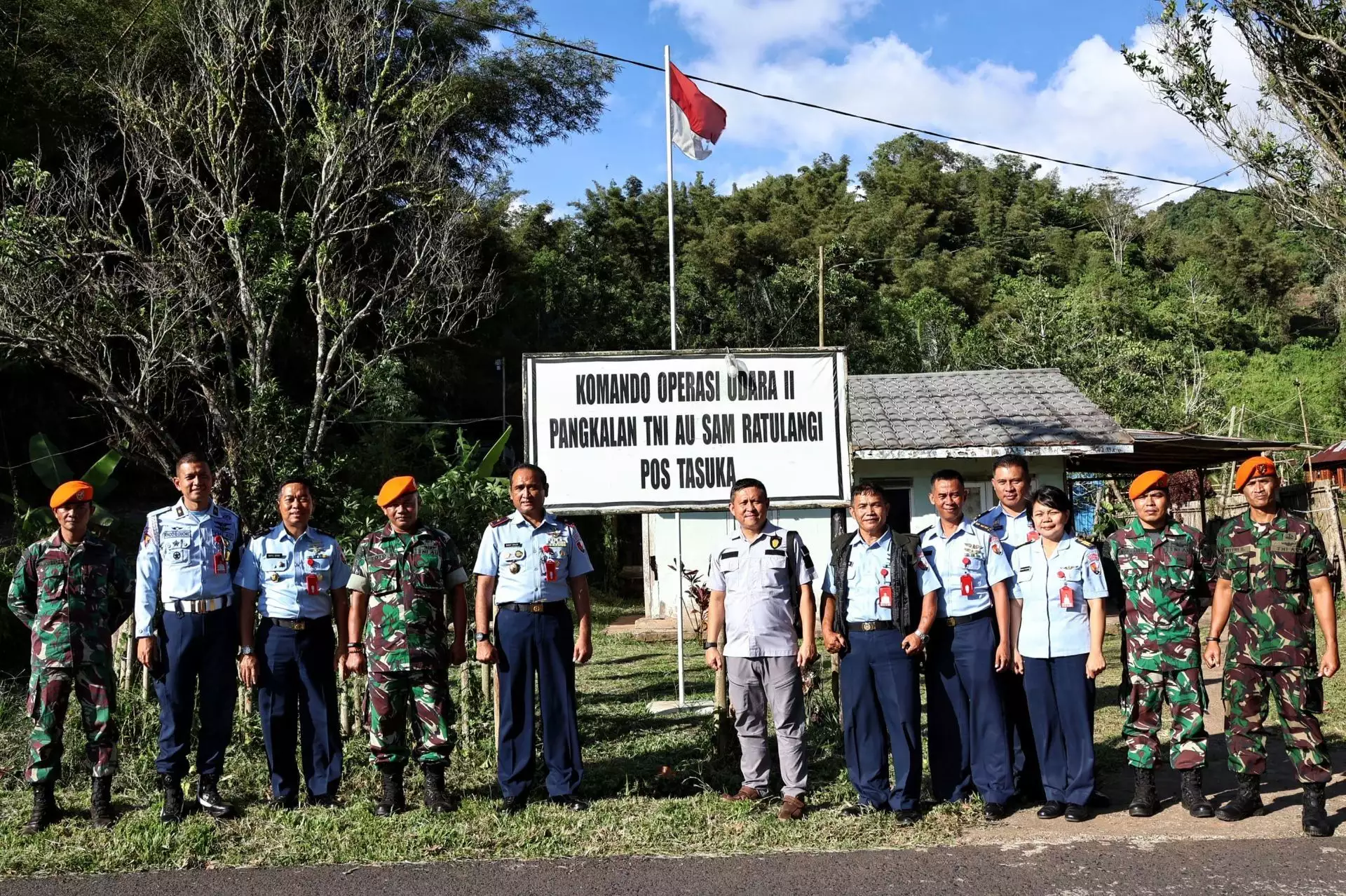 Danlanud Sam Ratulangi Tinjau Aset Negara Milik Tni Au Di Daerah