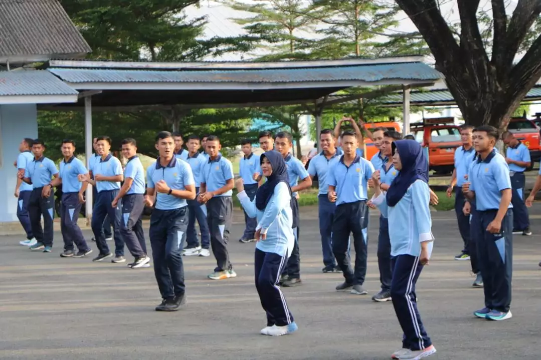 Jaga Stamina Dan Kebugaran Tubuh Personel Lanud Sim Dan Pia Ag Cab