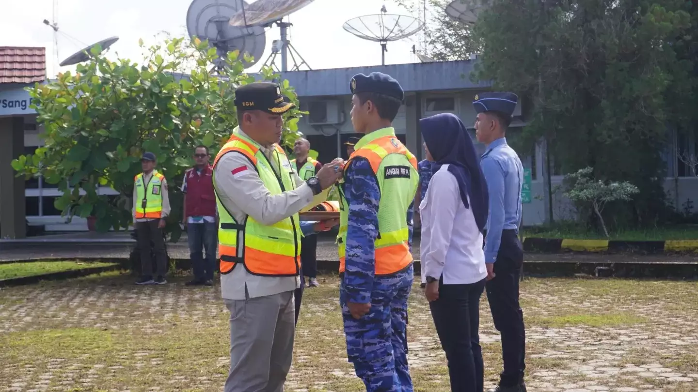 Personel Lanud H As Hanandjoeddin Ikuti Apel Pembukaan Posko Kesiapan