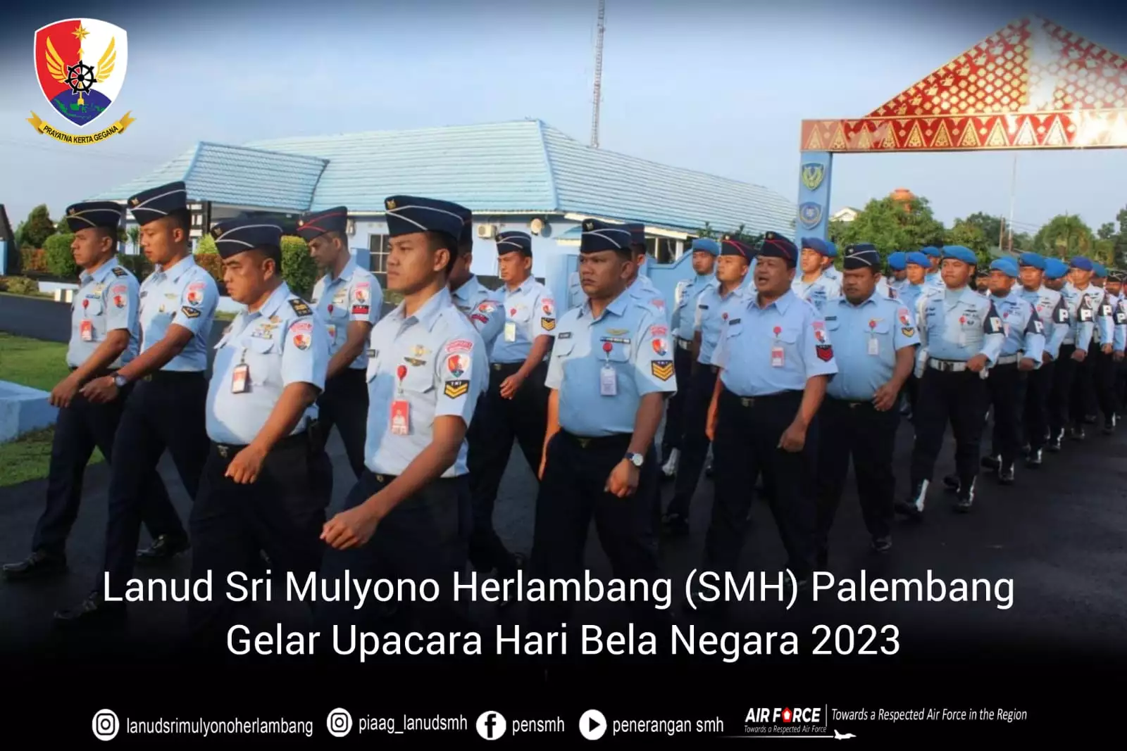 Lanud Sri Mulyono Herlambang Smh Palembang Gelar Upacara Hari Bela Negara 2023 2317