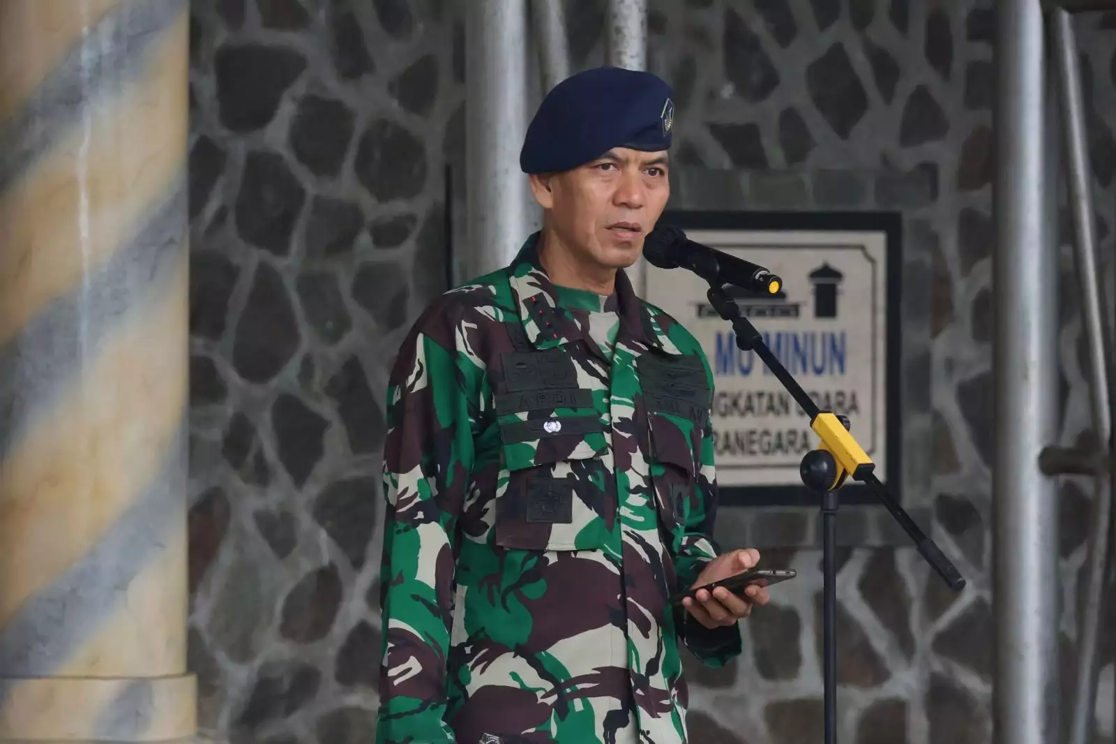 Komandan Lanud Husein Sastranegara Pimpin Apel Siaga Pemilu