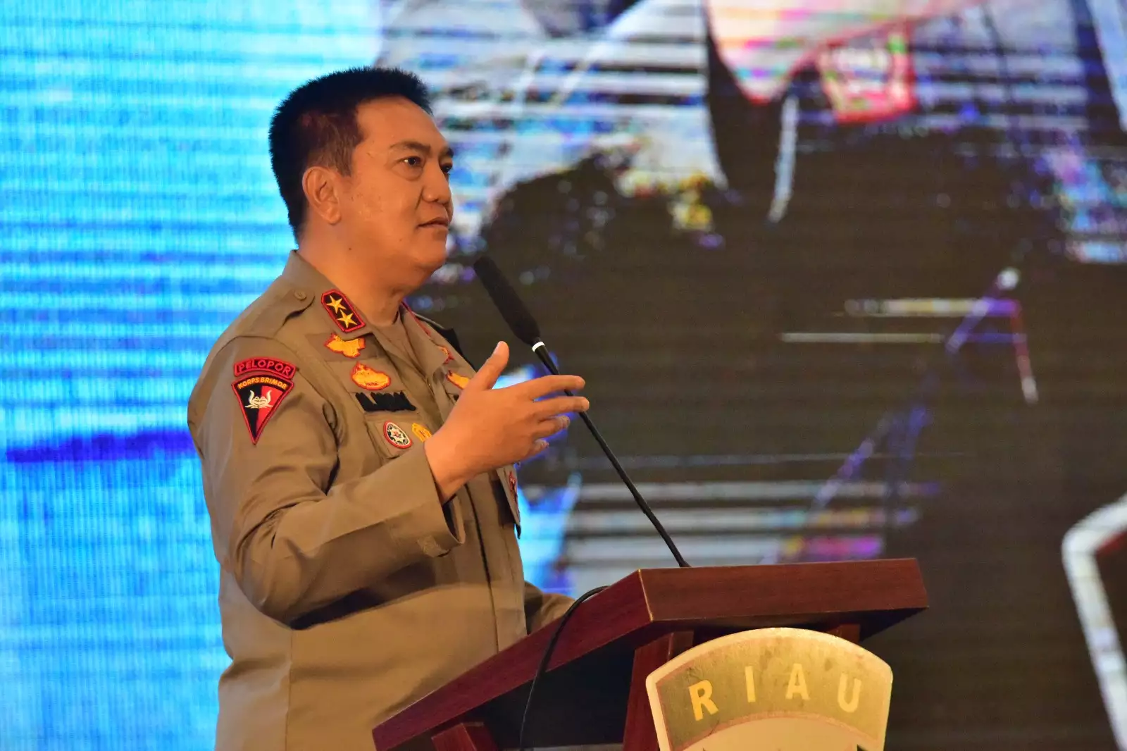 Danlanud Roesmin Nurjadin Ikuti Rapim Tni Polri Provinsi Riau