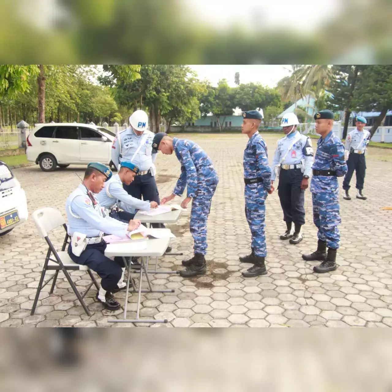 Jelang Peringatan Hut Tni Angkatan Udara Ke Satpomau Lanud Pattimura Ambon Gelar Opsgaktib