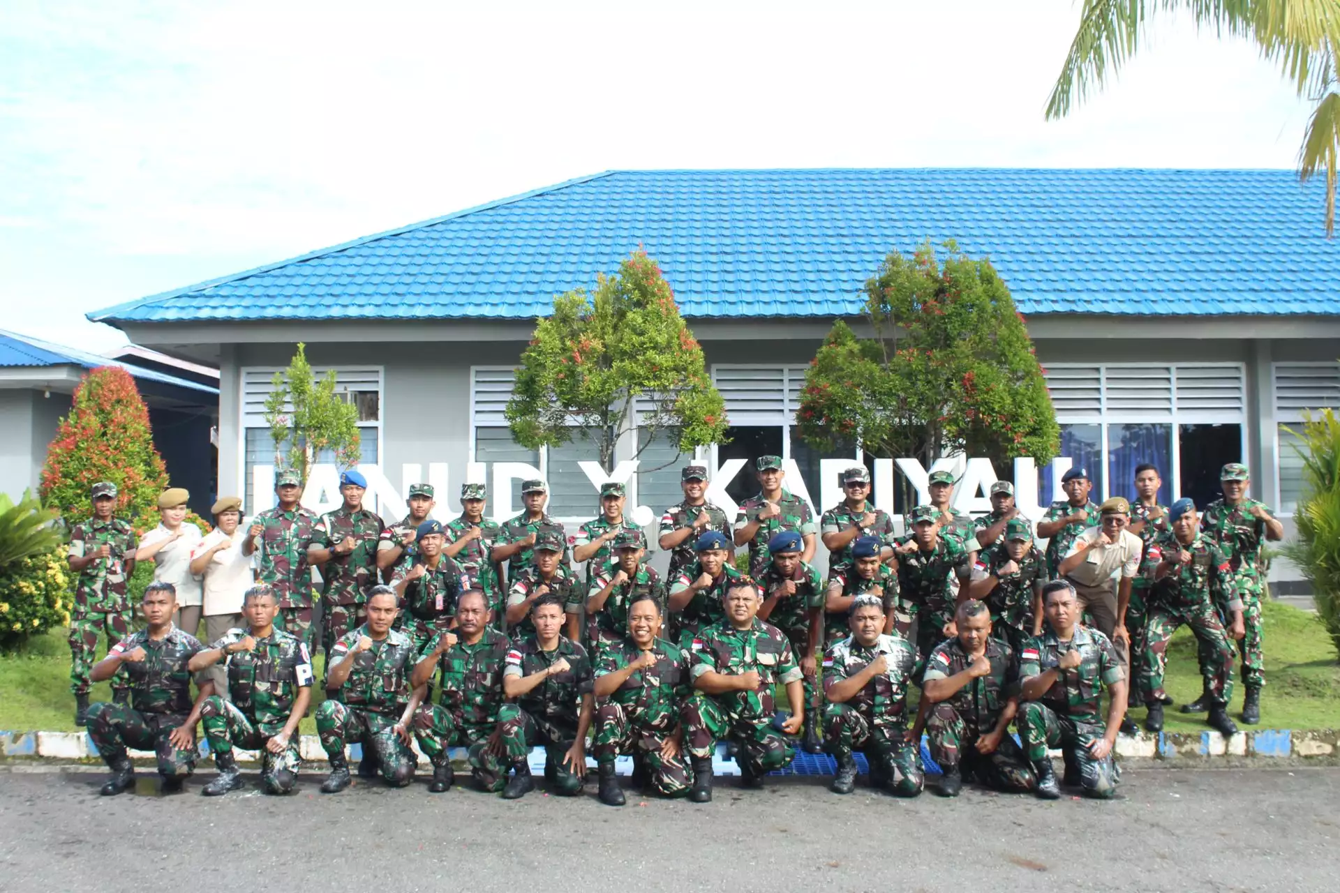 Sebelas Personel Lanud Yohanis Kapiyau Timika Mendapatkan Kenaikan