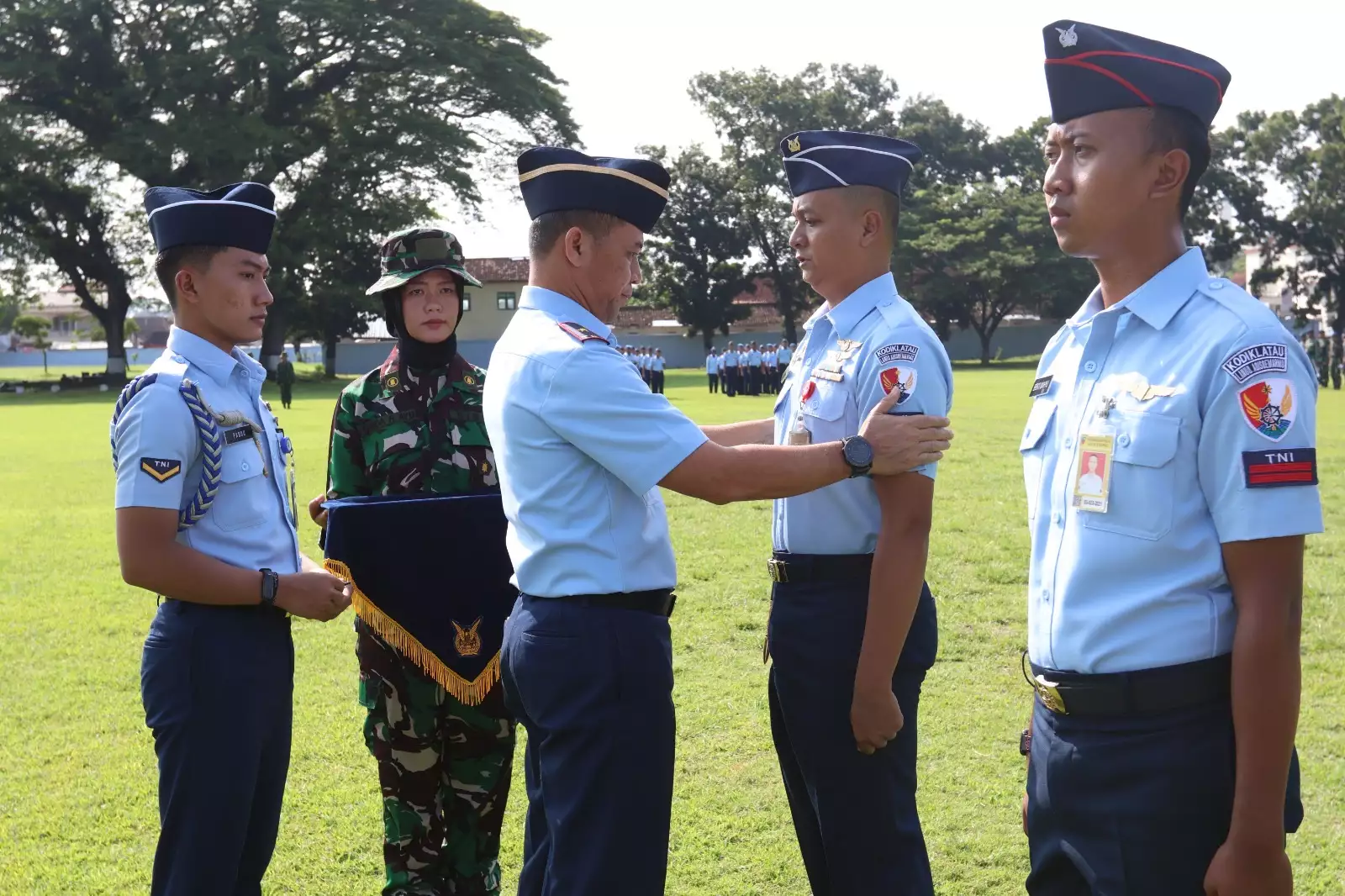 Danlanud Adi Soemarmo Pimpin Upacara Bendera Mingguan Dan Kenaikan ...